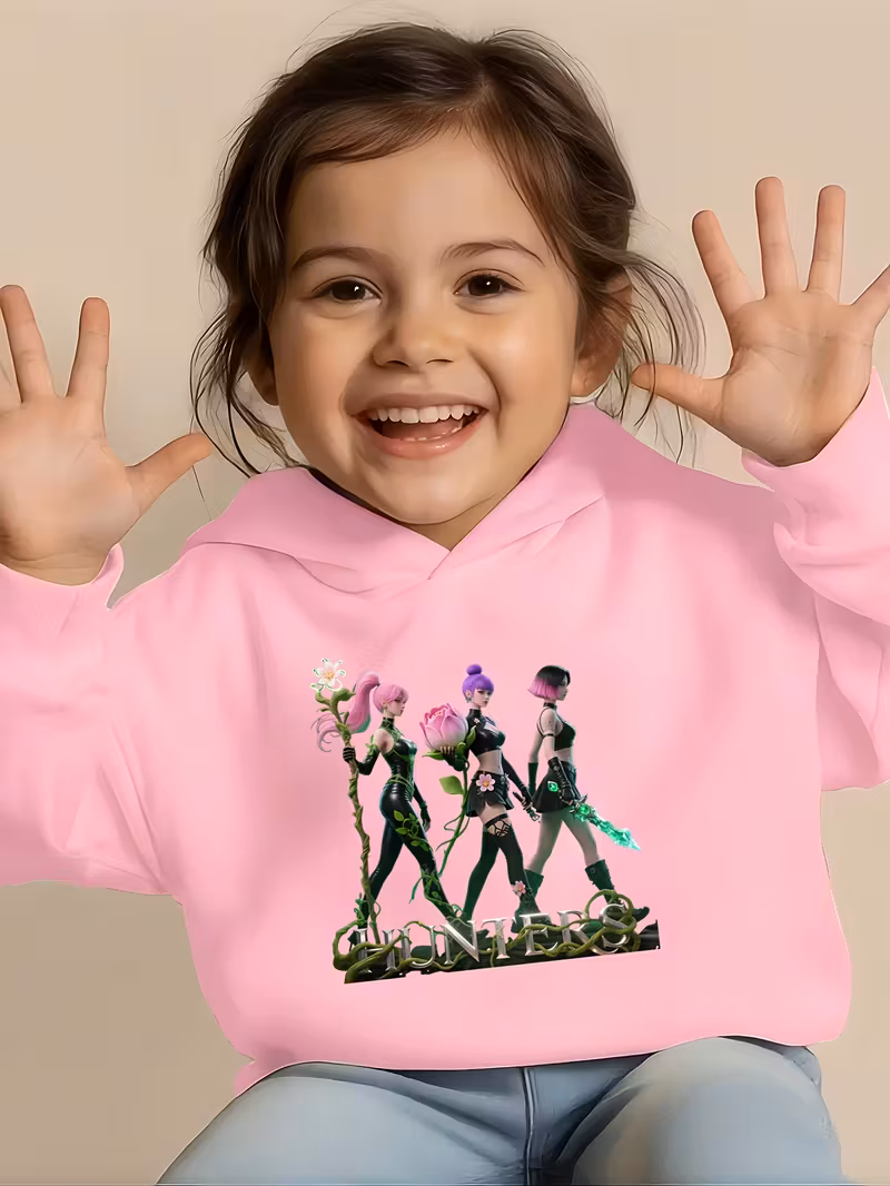 Meisjes Hunter's Print Hoodie